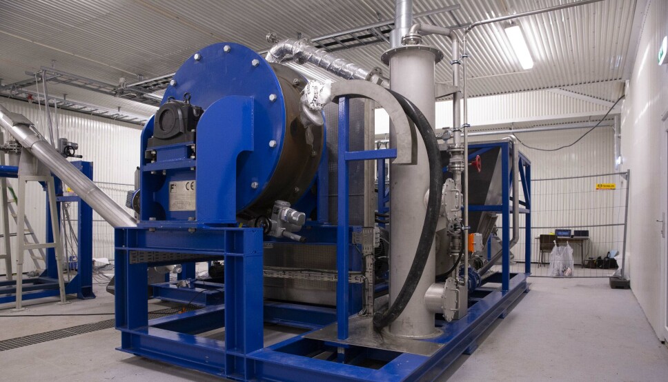 Fjell Technology Group sin slamtørker