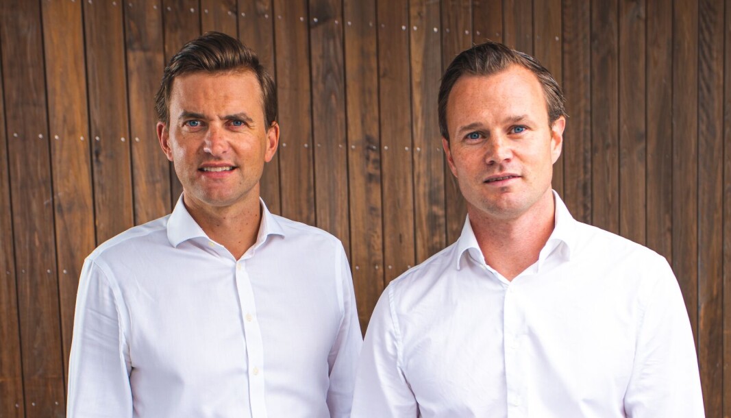 Bluefront Equity-partnerne Kjetil Haga (venstre) og Simen Landmark (høyre). Bluefront Equity-partnerne Kjetil Haga (venstre) og Simen Landmark (høyre).