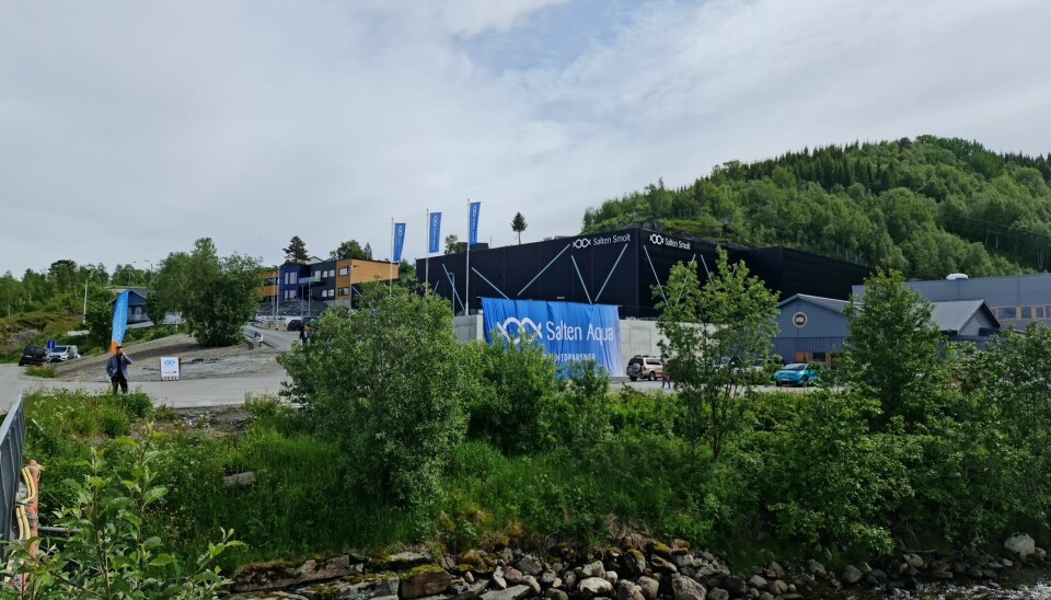 Det nye bygget til Salten Smolt