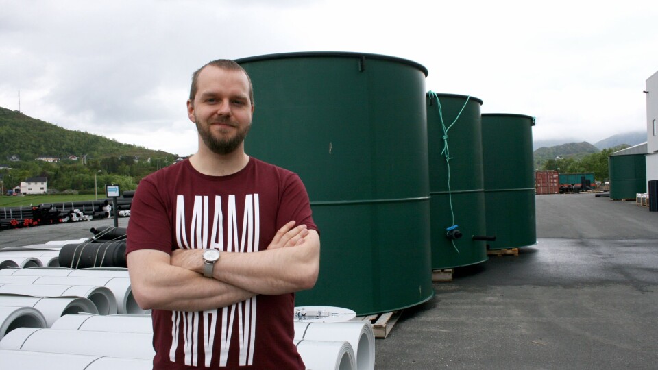 Morten Nielsen, COO Land Based i AKVA group forteller at selskapet opplever stadig større etterspørsel etter sine tjenester, og vil derfor fortsette vekst i Norge. Foto: AKVA Group. Morten Nielsen, COO Land Based i AKVA group forteller at selskapet opplever stadig større etterspørsel etter sine tjenester, og vil derfor fortsette vekst i Norge. Foto: AKVA Group.