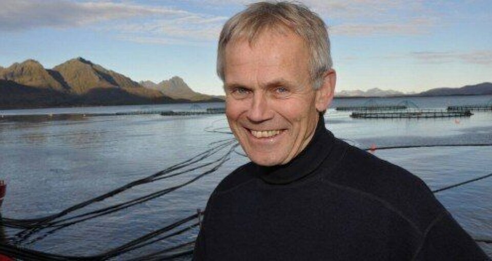Styreleder i Nordlaks, Kjell Bjordal, mener at forslaget om særskatt på norsk havbruk er dramatisk i historisk sammenheng. Foto: Privat.