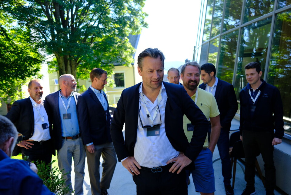 Leder av Atlantic Sapphire, Johan Andreassen, kan kan være fornøyd etter at kassen fylles opp med nesten 600 millioner kroner. Leder av Atlantic Sapphire, Johan Andreassen, kan kan være fornøyd etter at kassen fylles opp med nesten 600 millioner kroner.