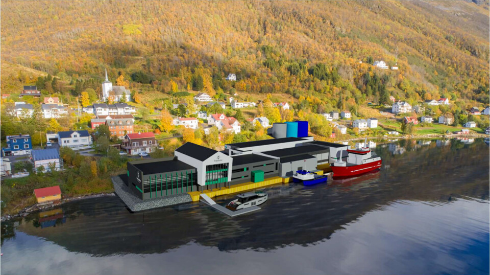 Tegning av anlegget Tegning av anlegget