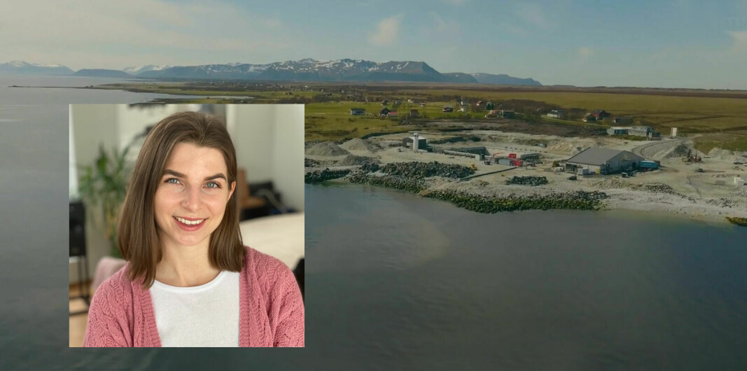 Synneva Berge Giæver har flyttet fra Tromsø til Sortland, og begynt i sin nye jobb som prosjektkoordinator trainee i Andfjord Salmon.
