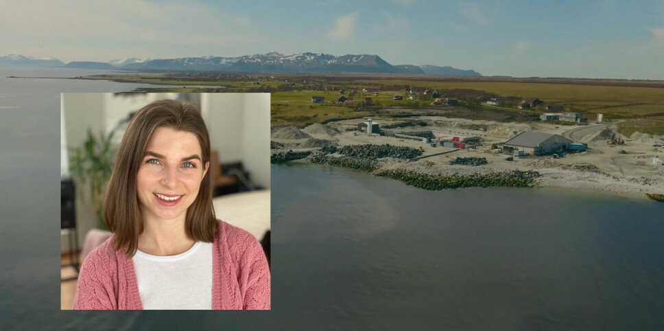 Synneva Berge Giæver har flyttet fra Tromsø til Sortland, og begynt i sin nye jobb som prosjektkoordinator trainee i Andfjord Salmon.
