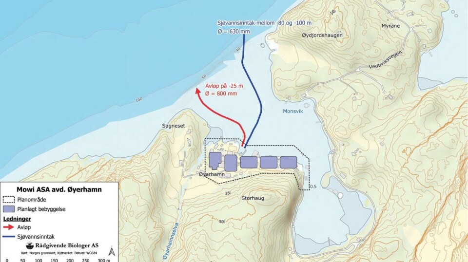 Mowi ser seg no nøydd til å revurdera planane i Øyerhamn på Varaldsøy i Kvinnherad kommune.