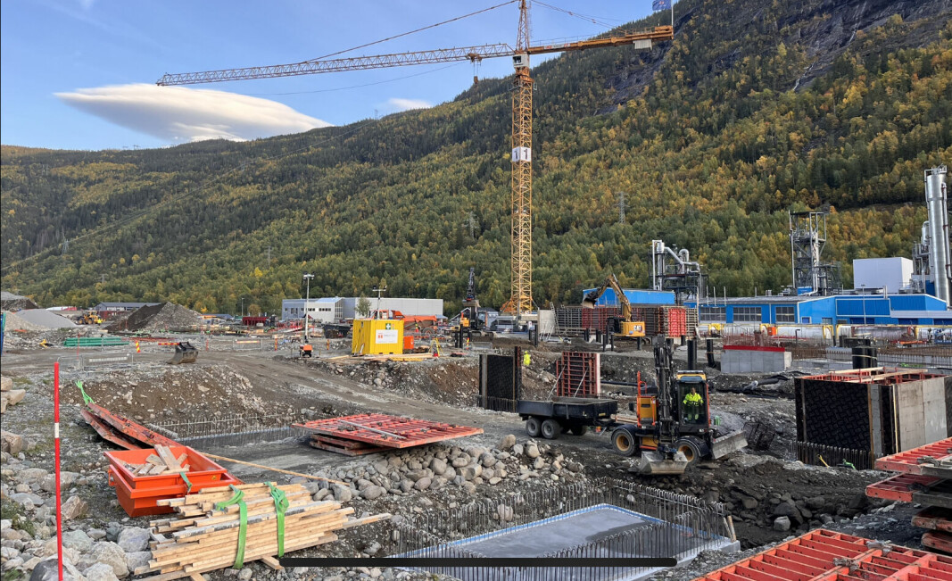 På Rjukan bygges verdens største matfiskanlegg for ørret.