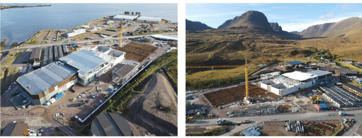 Applecross-anlegget i Skottland under utvidelse.
