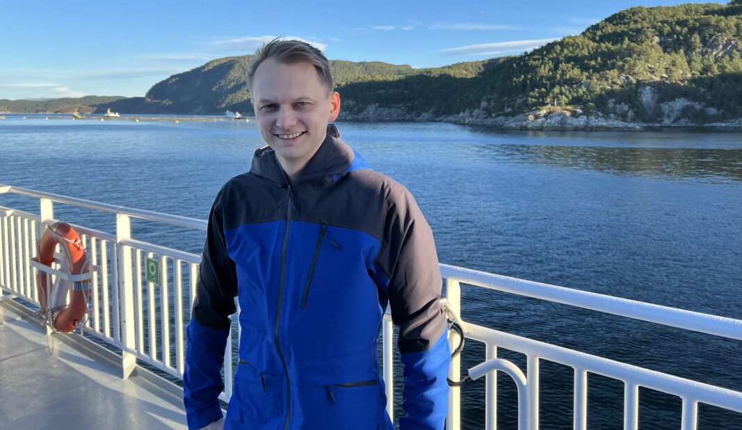 Emil Skjerping har jobbet tolv år i Lerøy og skal over nyttår starte som seniorrådgiver akvakultur i Alde Akva.