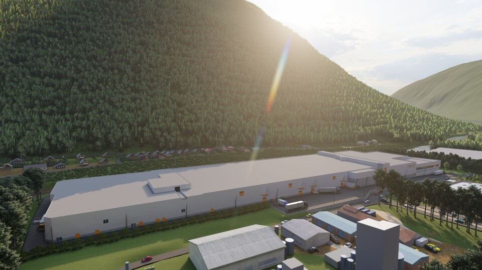 Det nye anlegget til Hima Seafood skal motta rogn oktober 2023, og ved ferdigstillelse skal det produsere rundt 9 000 tonn regnbueørret. Nå er en femårs fôrkontrakt signert med Skretting. Det nye anlegget til Hima Seafood skal motta rogn oktober 2023, og ved ferdigstillelse skal det produsere rundt 9 000 tonn regnbueørret. Nå er en femårs fôrkontrakt signert med Skretting.