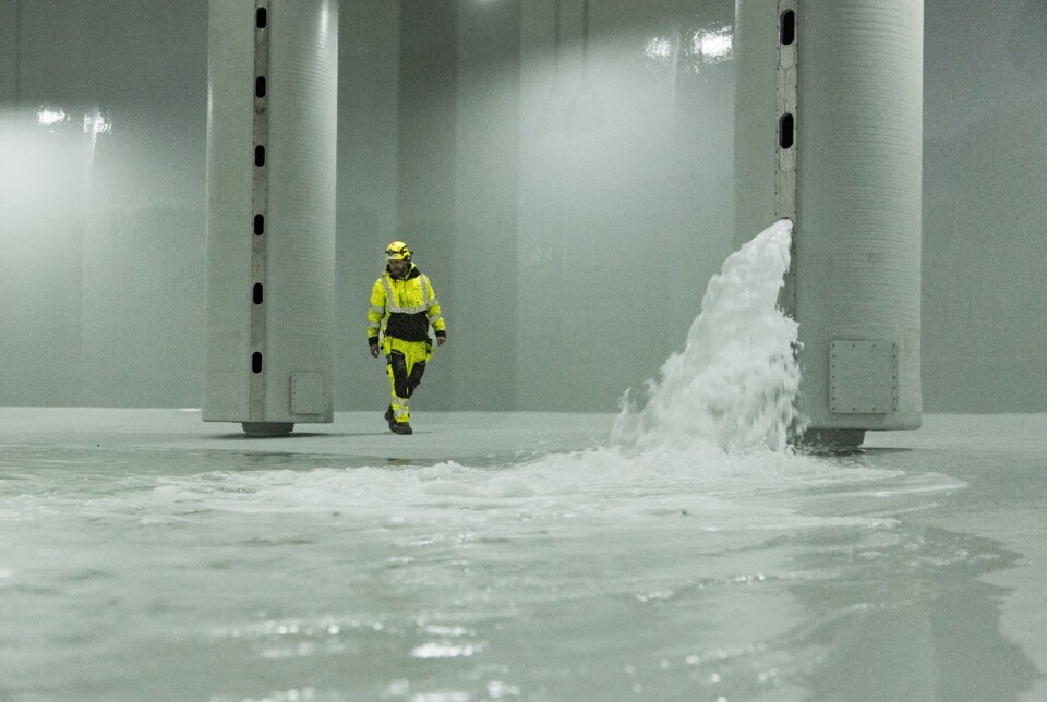 VarioStreamer fra Artec Aqua settes i drift. VarioStreamer fra Artec Aqua settes i drift.
