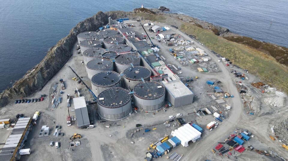 Artec Aqua i full byggeaktivitet på Salmon Evolution.