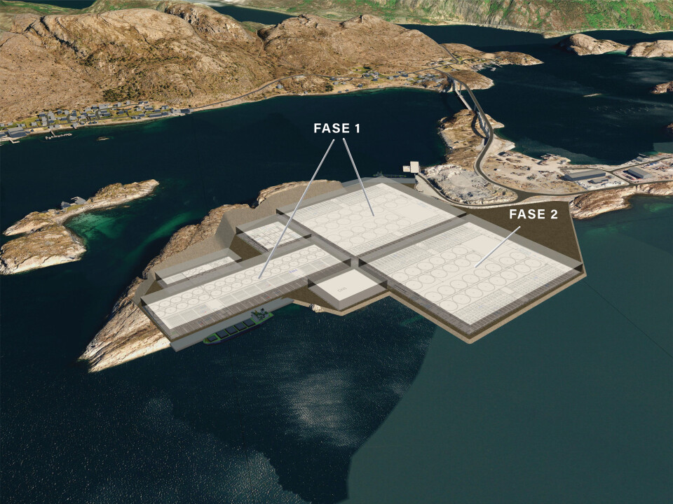 Slik skal fase 1 og fase 2 av Kvidul AS sin utbygging av matfiskanlegget på lokaliteten Brennholmen se ut. Slik skal fase 1 og fase 2 av Kvidul AS sin utbygging av matfiskanlegget på lokaliteten Brennholmen se ut.