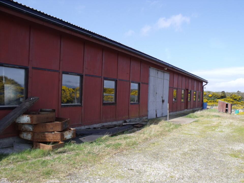 Det eksisterende bygget på Tayinloan hvor FishFrom planlegger å huse demonstrasjonsanlegget sitt. Det eksisterende bygget på Tayinloan hvor FishFrom planlegger å huse demonstrasjonsanlegget sitt.