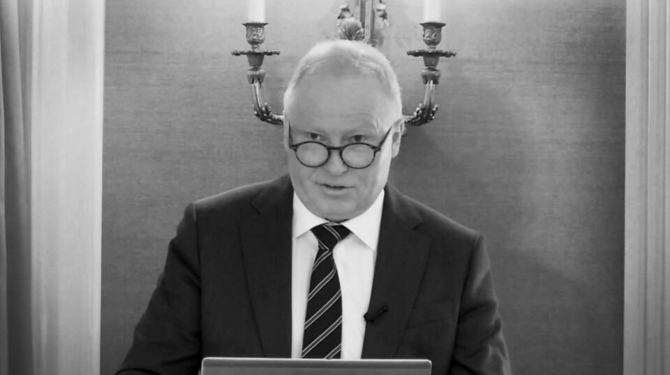 Knut Nesse ser lysere på fremtiden. Knut Nesse ser lysere på fremtiden.