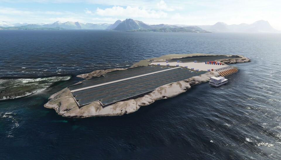 Gigante Salmon bygger tre produksjonsbasseng som har en vannsøyle på ca 5. meter. Gigante Salmon bygger tre produksjonsbasseng som har en vannsøyle på ca 5. meter.