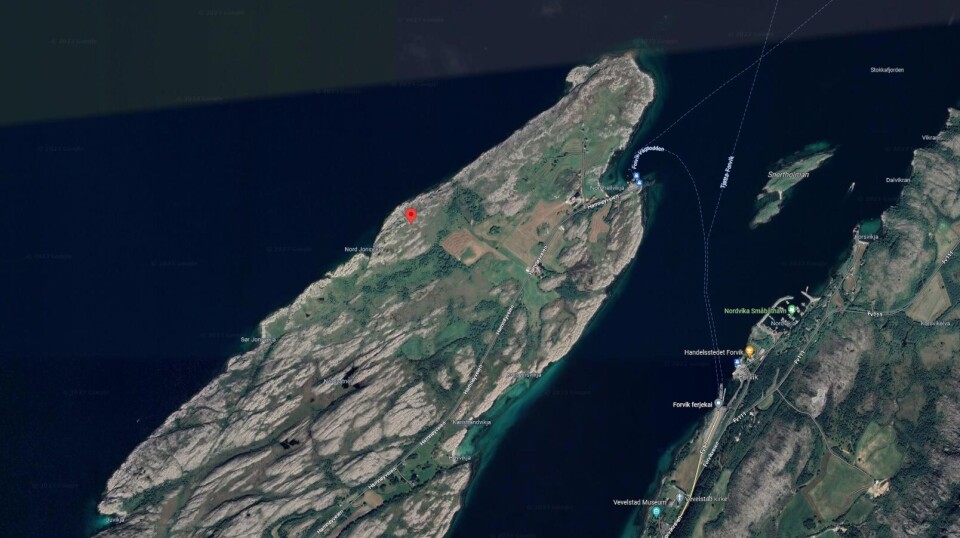 New Wave Salmon har opsjon på tomtekjøp på Hamnøya i Vevelstad kommune i Nordland.