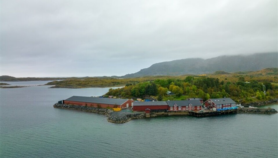Landanlegget i dag på Tomma i Nesna kommune.