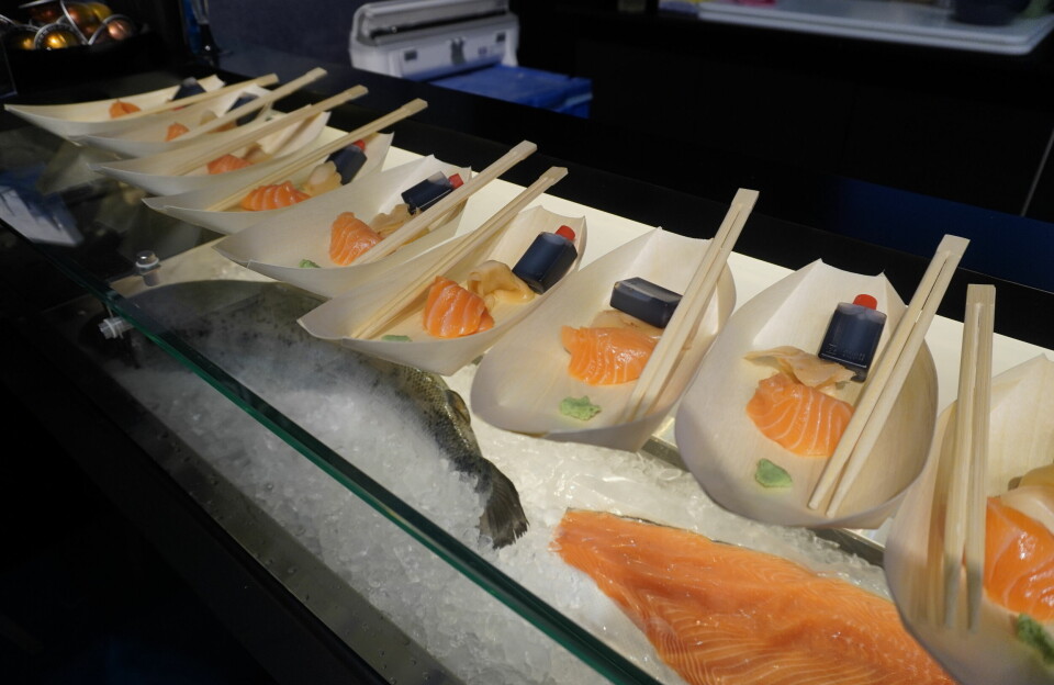 Sashimi fra Salmon Evolution.