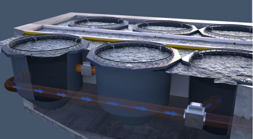 Anlegget skal forsynes med sjøvann via et tunnelinntak rørgate/tunnel i bakken og på bunnen i sjøen i Ramnfjorden på cirka 75 meters dyp.