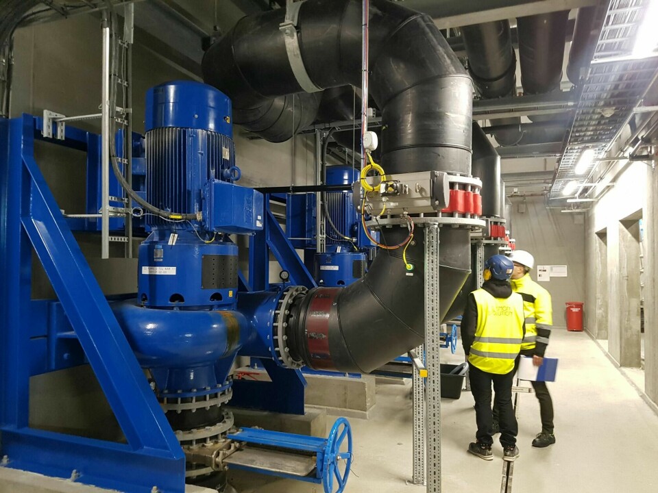 Pump series NSLV mix flow in CO2 aeration service at the Salmon Evolution plant in Norway