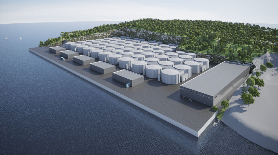 Slik ser man for seg hybridanlegget til Salfjord skal se ut. Slik ser man for seg hybridanlegget til Salfjord skal se ut.