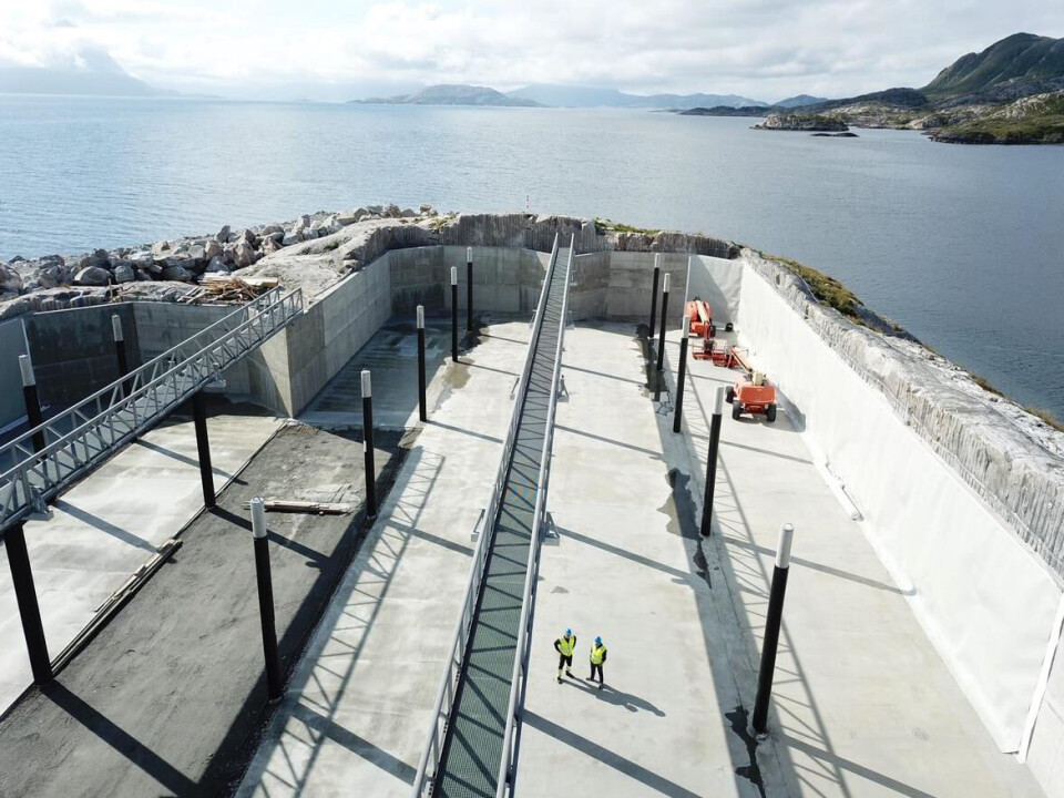 Byggearbeidene pågår for fullt på Indre Rossøy. Byggearbeidene pågår for fullt på Indre Rossøy.