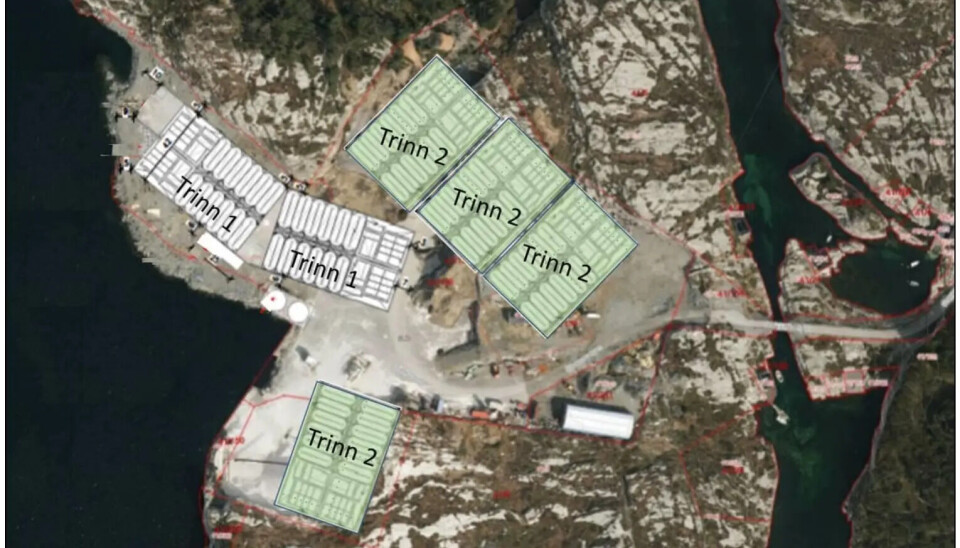 Slik skulle området sett ut når det var ferdig.