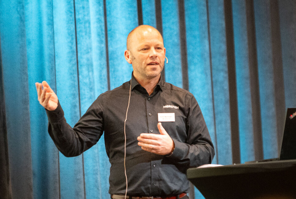Daglig leder Svein Martinsen mener Amund Litlabø blir en viktig resurs for MoreFish sin videre vekst, særlig innenfor biologi og teknologi.