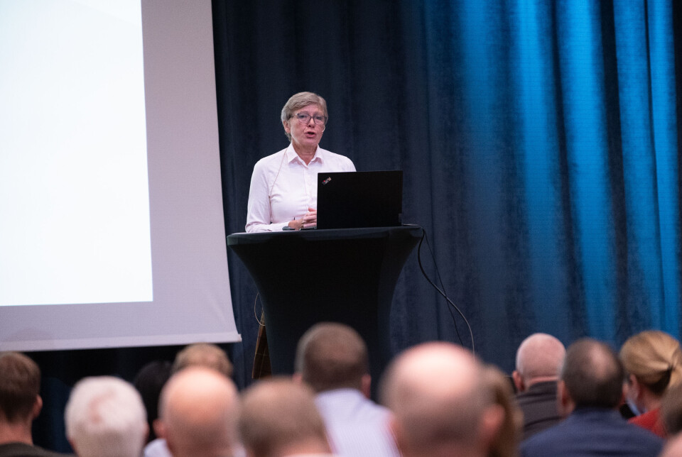 Aud Skrudland i Mattilsynet mener man ikke bare kan sitte og håpe på at store ting ikke vil skje. - Det er et spørsmål om tid. Da gjelder det å ha kontroll på beredskapen. Aud Skrudland i Mattilsynet mener man ikke bare kan sitte og håpe på at store ting ikke vil skje. - Det er et spørsmål om tid. Da gjelder det å ha kontroll på beredskapen.