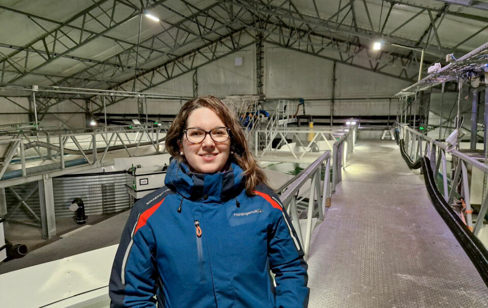 Katrine Bergthun har vært tolv år i Hardingsmolt, og jobber nå som kvalitetssjef.