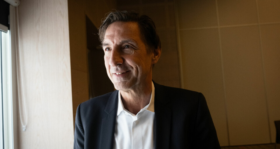 Ronald Herculeijns, salgs- og markedsdirektør i Swiss Lachs, her under Aqkva-konferansen 2024.