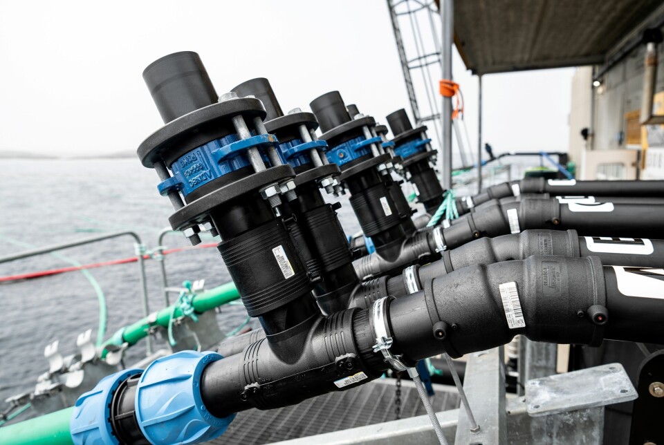 Vannfôringsløsning har til nå vært mest brukt i sjø, men nå oppleves også interesse fra landbaserte anlegg.