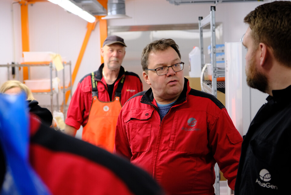 Avlssjef, Sven Arild Korsvoll er ansvarlig for utvelgelsen og overvåker det hele.