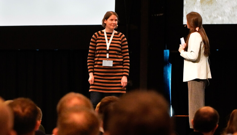 Nofima-forsker Anja Striberny fortalte om spennende resultater fra det pågående forskningsprosjektet «Temp Intense».