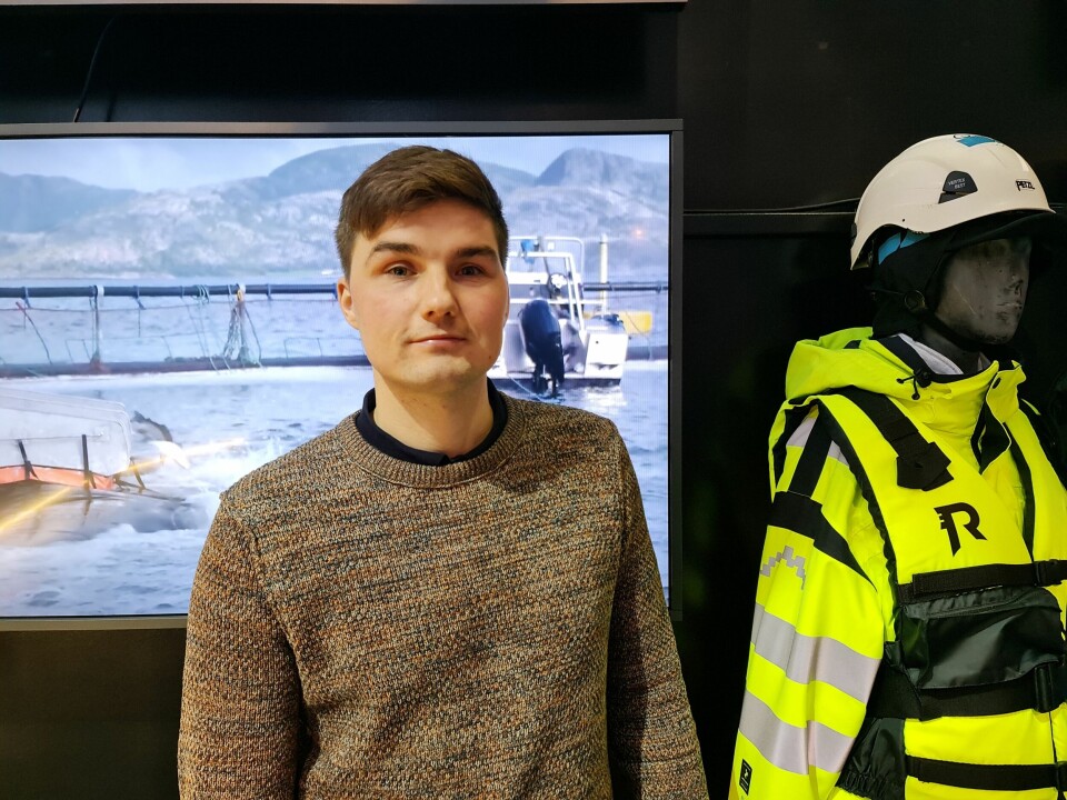 Øyvind Bjørknes er stamfiskkoordinator hos Salten Stamfisk.