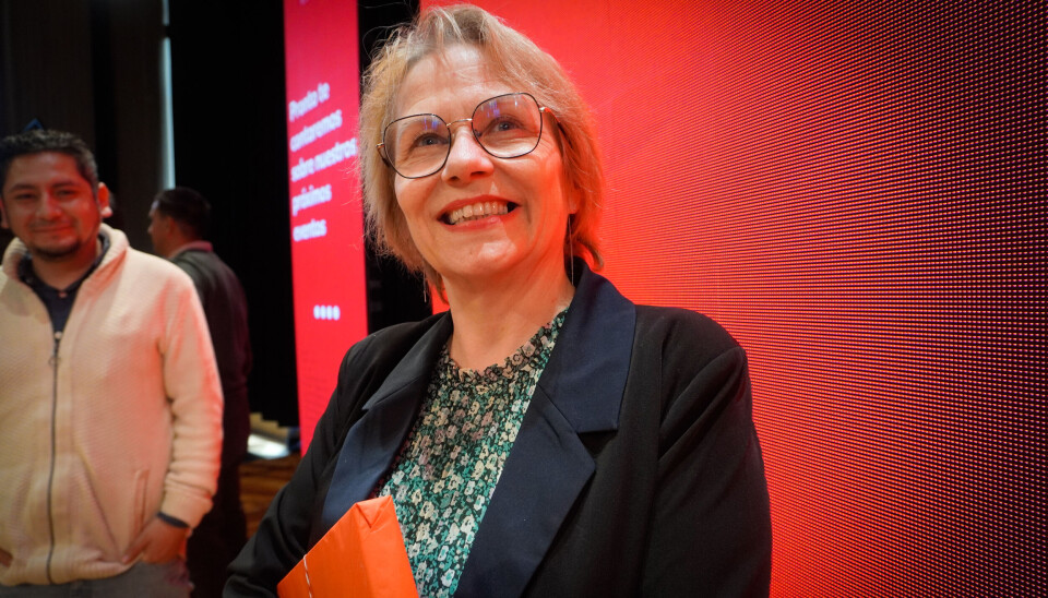 Mange var lutter øre da Turid Mørkøre fra NMBU blant annet snakket om mørke flekker på atlantisk laks.