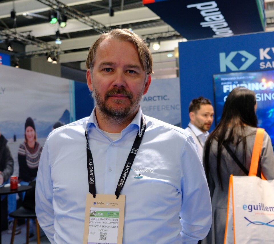 Daglig leder, Alf-Gøran Knutsen sier Kvarøy Fiskeoppdrett er fornøyd med å få Seløy og Kobbvåglaks inn på eiersiden i Kvarøy Smolt.