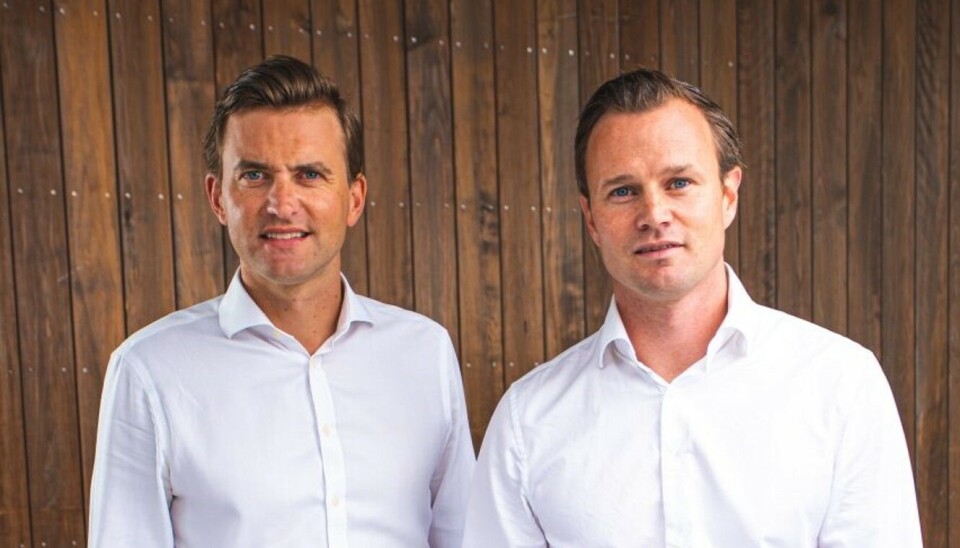 Kjetil Haga (venstre) og Simen Landmark (høyre)