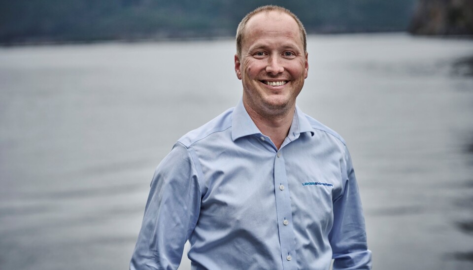 Ole Gabriel Kverneland, daglig leder i Laksesystemer.