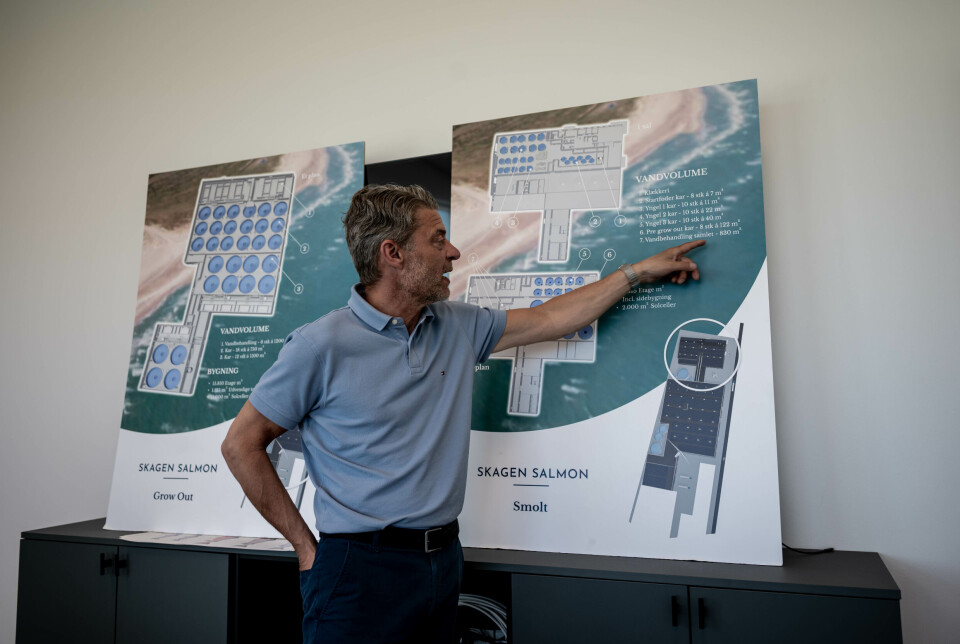Dan Knudsen er produksjonsdirektør i Skagen Salmon.