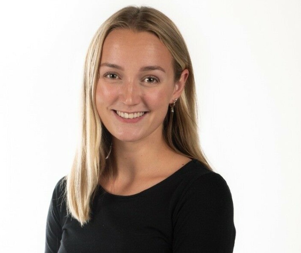 Mariel Ingelin Skogstad startet 5. august som ny biologisk ansvarlig ved det nye postsmoltanlegget til Cermaq som bygges på Veines.