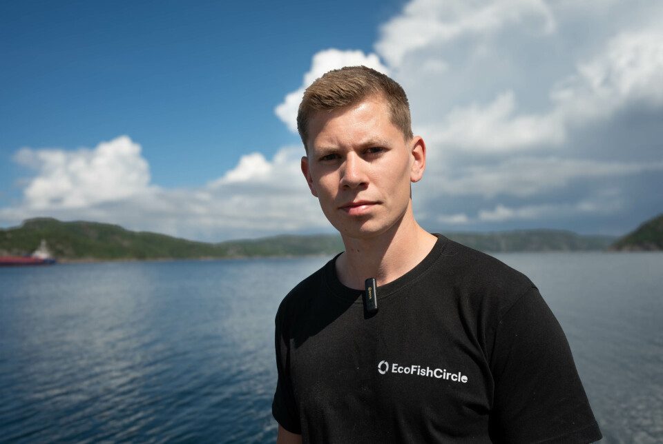 Mats Staddeland er teknologiansvarlig i EcoFishCircle.