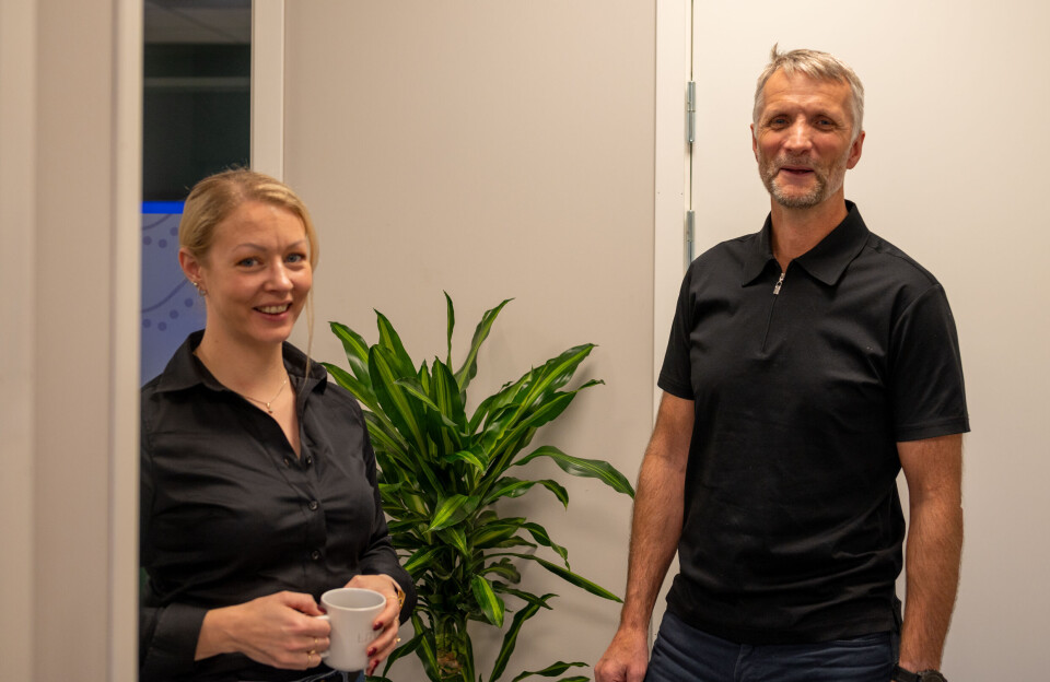 Irene Sætre og Thomas Dypevik er nye i Litus Akva teamet, som nå teller åtte ansatte.