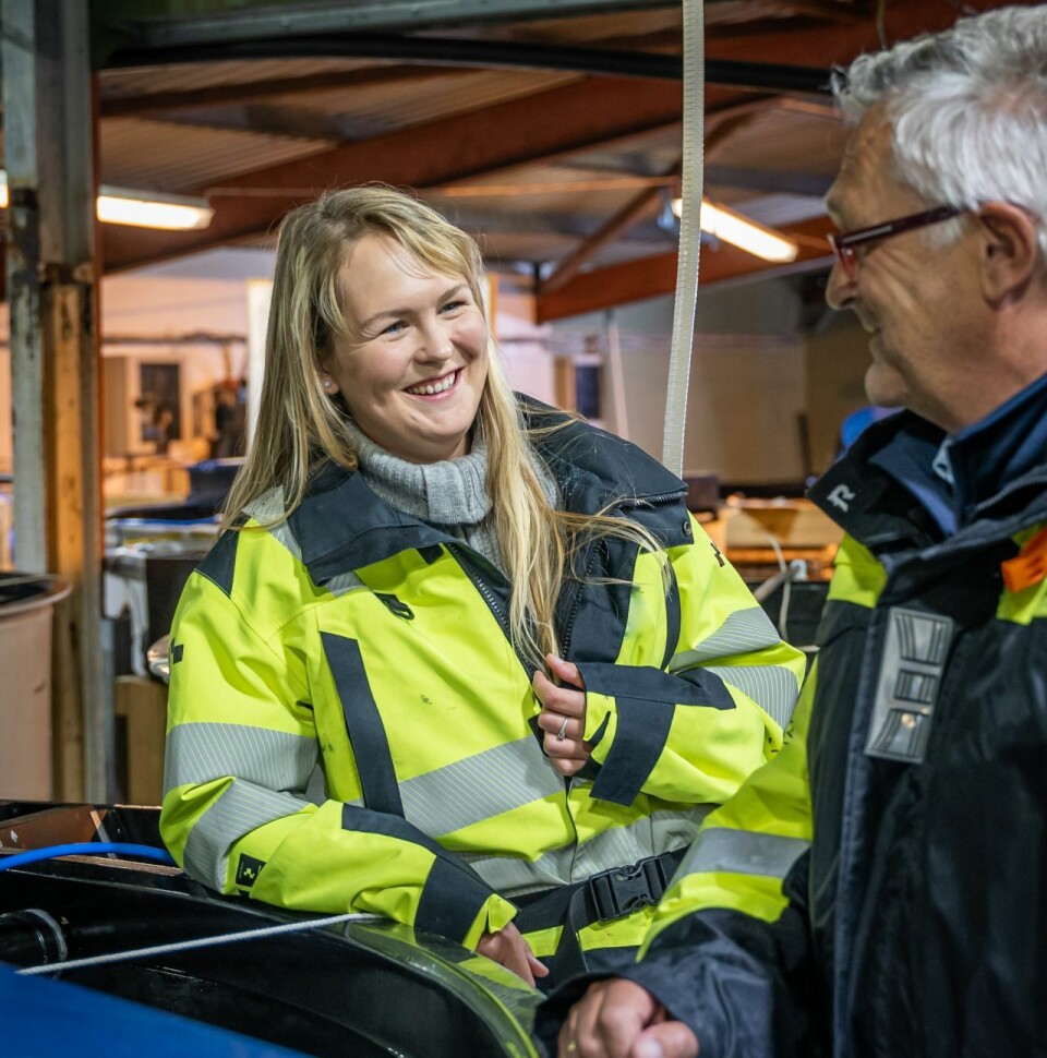 Ingrid Landro og Bjarte Landro er grundere av Litus Akva, sammen med Kristian Steinestø.