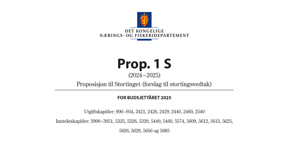 For budsjettåret 2025