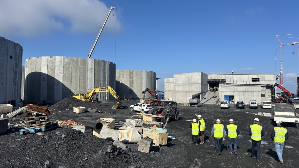 Laxeys anlegg på Island.