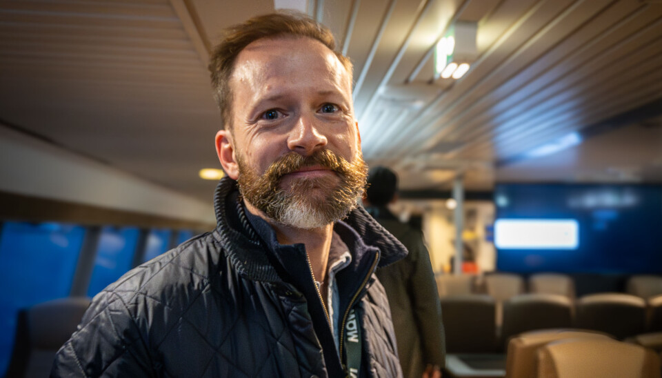 Ola Helge Hjetland, kommunikasjonsdirektør i Mowi.