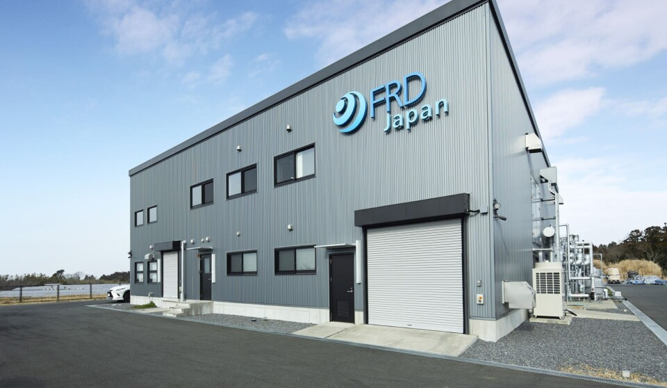 En av FRD Japan's pilot anlegg.