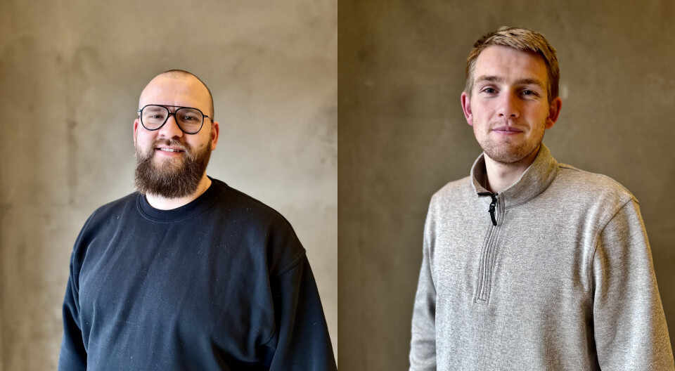 Dadi Freyr Davidsson (t.v.) og Sigurdur Arnar Magnusson skal styrke teamet i Laxey.